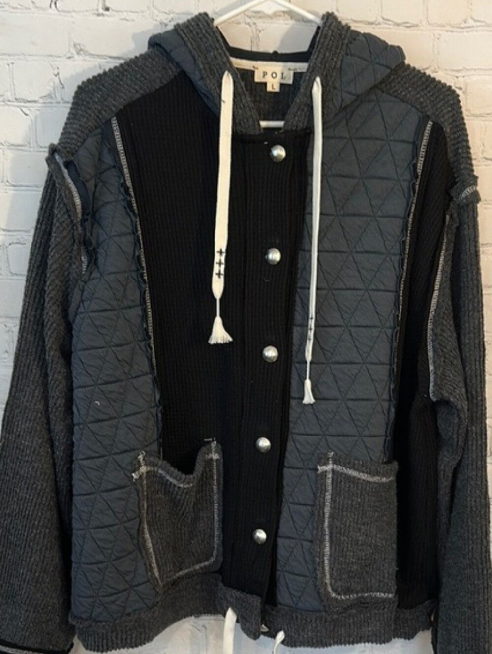 POL Hoodie Jacket With Pockets 🖤 - Picture 5 of 13
